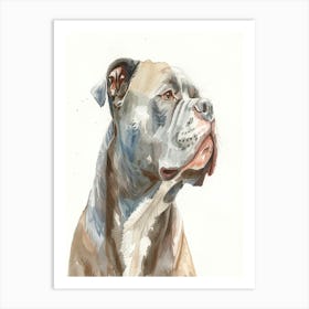 Dog Portrait Art Print