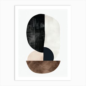 Lisbon Stone Park Bauhaus Minimalist Art Print