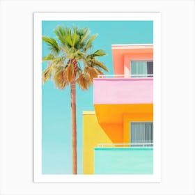 California Dreaming - Pastel Venice Art Print