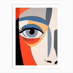 Portrait Of A Woman 5 Art Print