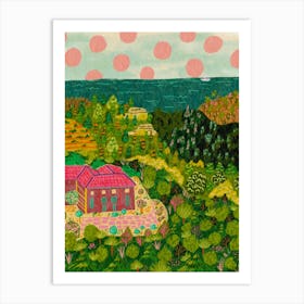 House On The Hill Art Print