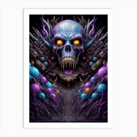 Skull Of Oblivion~ Escape Clause~ Reimagined Art Print