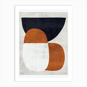 Sculptural Dynamics Bauhaus Minimalist Poster