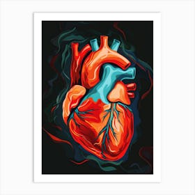 Human Heart 6 Art Print