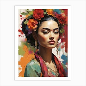 frida kahlo 3 Art Print