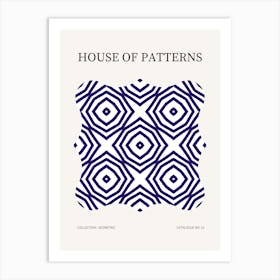 Geometric Pattern Poster 23 Art Print