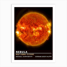 Nebula 10 Art Print