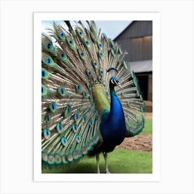 Peacock 1 Art Print