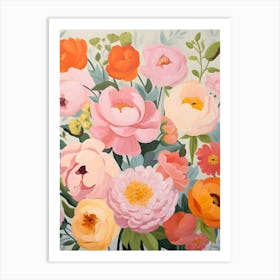 Peonies Art Print