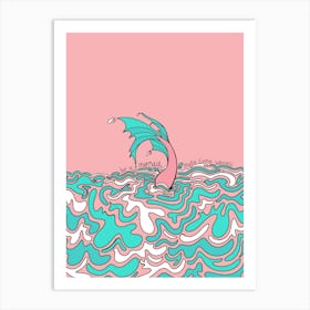 Make Some Waves Art Print