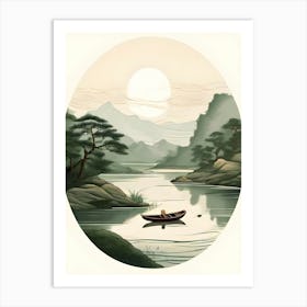 Asian Landscape 6 Art Print