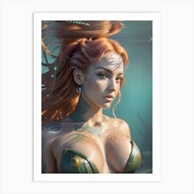 Mermaid -Reimagined 8 Art Print