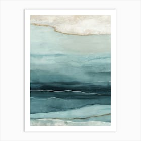 Calm Ocean Waters Art Print