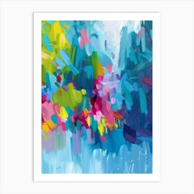 Abstract Painting 1608 Art Print