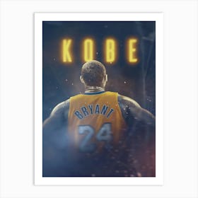 Bryan Kobe Art Print