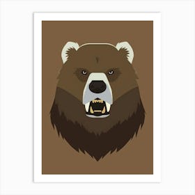 Grizzly Bear 1 Art Print