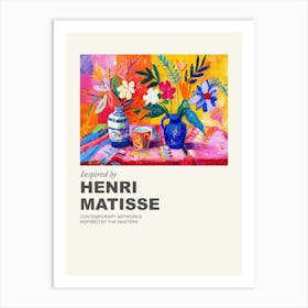 Museum Poster Inspired By Henri Matisse 5 Art Print