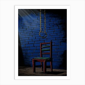 Hanging Chair Art Print