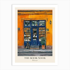 Warsaw Book Nook Bookshop 1 Poster Art Print