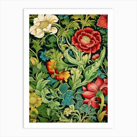 Floral Pattern 28 Art Print