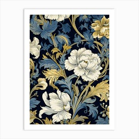 Floral Pattern 26 Art Print