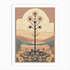 Tree Of Life Boho Art Print