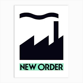 New Order Logo Art Print