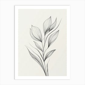 Lily Of The Valley 6 Art Print