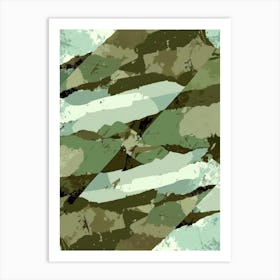 Camouflage Pattern 5 Art Print