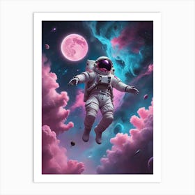 Surreal Cosmic Dream Art Print (2) Art Print