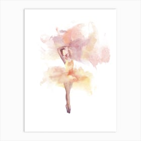 Ballet Dancer 4 Art Print
