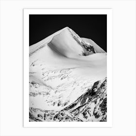 Snowy Mountain 5 Art Print