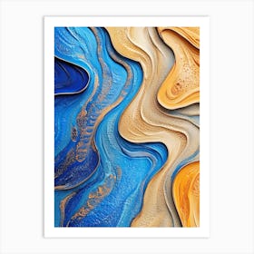 Abstract Painting 9 Art Print