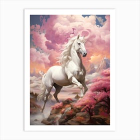 White Horse 1 Art Print