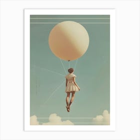 Girl With A Balloon Art Print