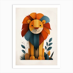 Lion poster Art Print