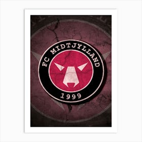 Fc Midtjylland 1 Art Print