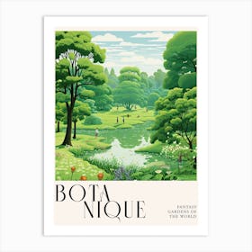 Botanique Fantasy Gardens Of The World 20 Art Print