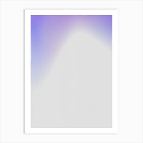 Purple And Blue Art Print