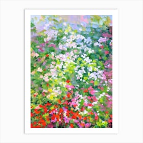 String Of Hearts Impressionist Painting Art Print