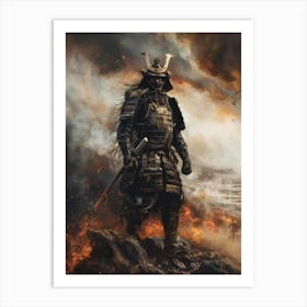 Samurai Warrior Art Print