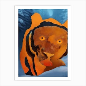 tigerly ai Art Print