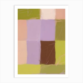 Squares 1 Art Print