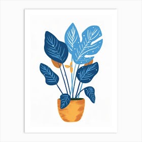 Plant In A Pot 40 Art Print