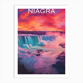 Niagra Art Print