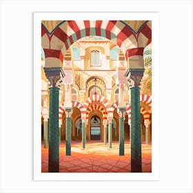 The Great Mosque Of Cordoba Spain Art Print