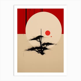 Minimal Tree Art Print