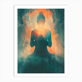 Buddha Meditation Art Print