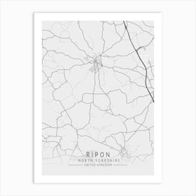 Ripon Map Poster