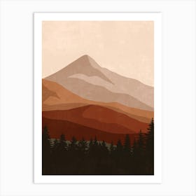 Mountain Landscape 2 Art Print